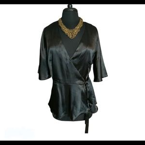 ASOS Curve Wrap Top Size 12